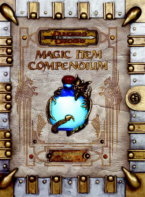 Magic item compendum